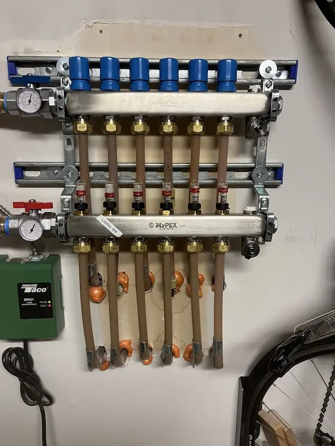 Plumber performing Leak Detection at a residential property in South Point